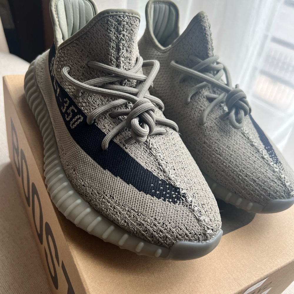 Authentic, Brand New Yeezy Boost 350 V2 Granite Color Size 9, U.S. Men’s